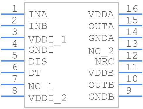 NSI6602A-DSWR - NOVOSENSE - PCB symbol