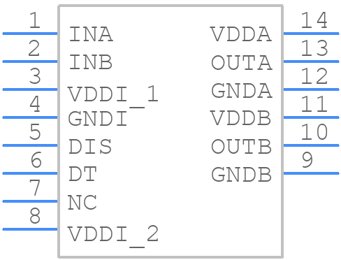 NSI6602A-DSWKR - Novosense - PCB symbol