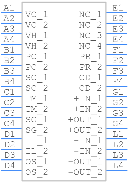 MPRM28AF360M120A00 - VICOR - PCB symbol