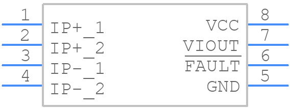 ACS71240LLCBTR-020U5 - Allegro Microsystems - PCB symbol