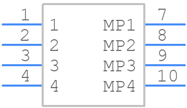 364485-E - TE Connectivity - PCB symbol