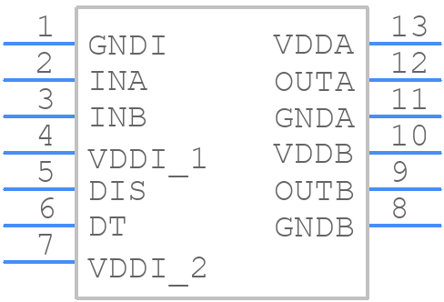 NSI6602A-DLAR - Novosense - PCB symbol