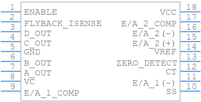UC3871DWTR - Texas Instruments - PCB symbol