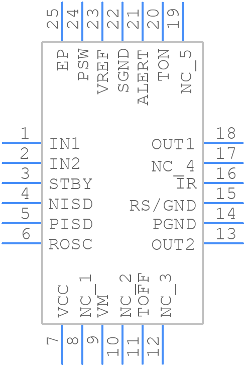 TB67H301FTG - Toshiba - PCB symbol