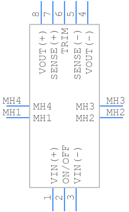 PQ60120QZB33NRS-G - Synqor - PCB symbol