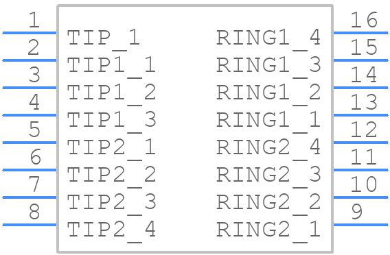 LC04-6 - SEMTECH - PCB symbol