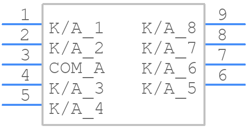 RCLAMP0518P - SEMTECH - PCB symbol