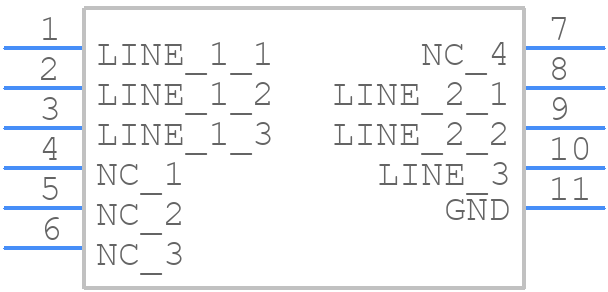 TCLAMP2512N - SEMTECH - PCB symbol