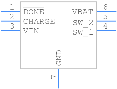 LT3484EDCB-2#TRMPBF - Analog Devices - PCB symbol