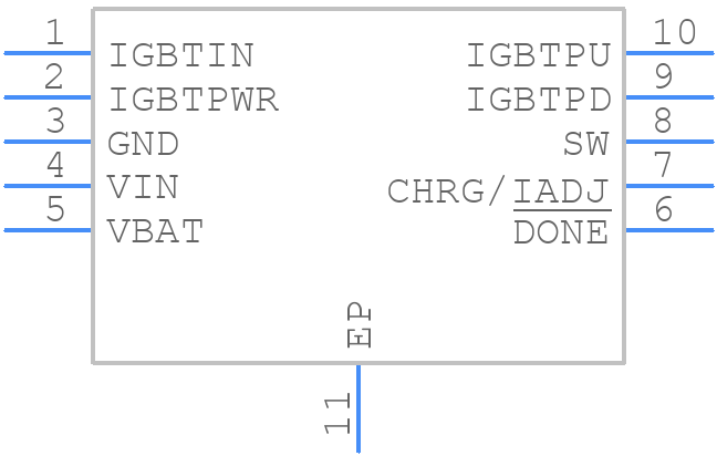 LT3585EDDB-3#T003! - Analog Devices - PCB symbol