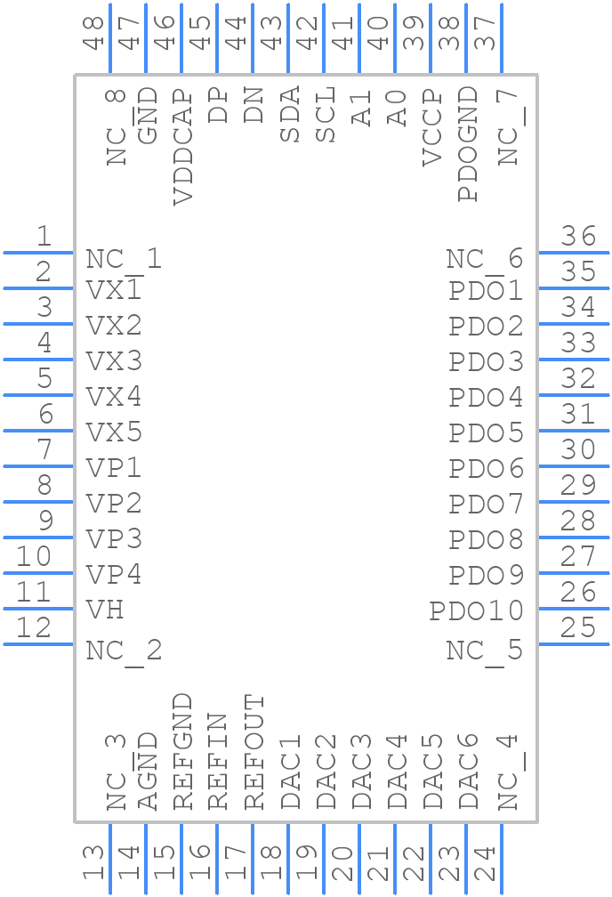 ADM1062ASUZ-REEL7 - Analog Devices - PCB symbol