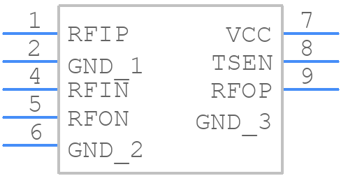 ADCA3270ACEZ-R7 - Analog Devices - PCB symbol