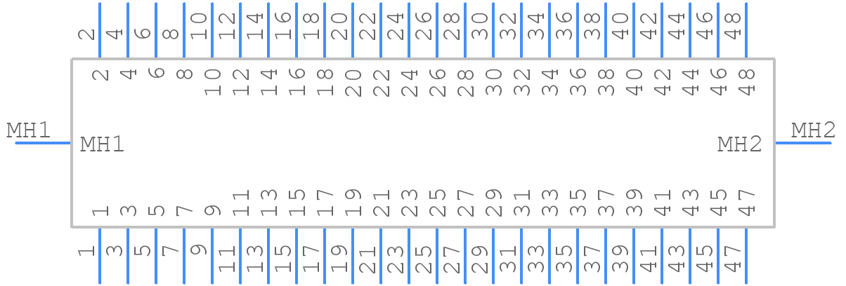 345-048-523-212 - EDAC - PCB symbol