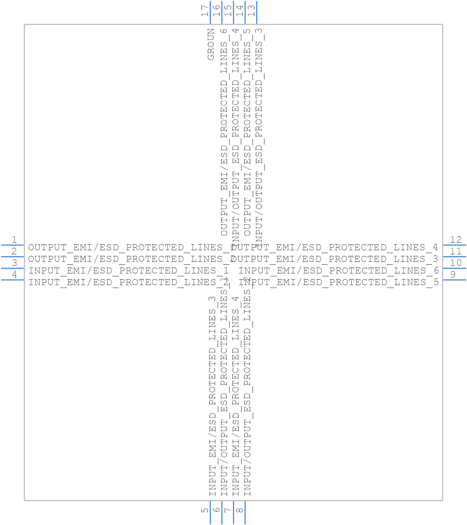 EClamp2357N - SEMTECH - PCB symbol
