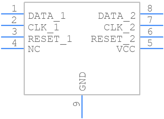EClamp2465T - SEMTECH - PCB symbol