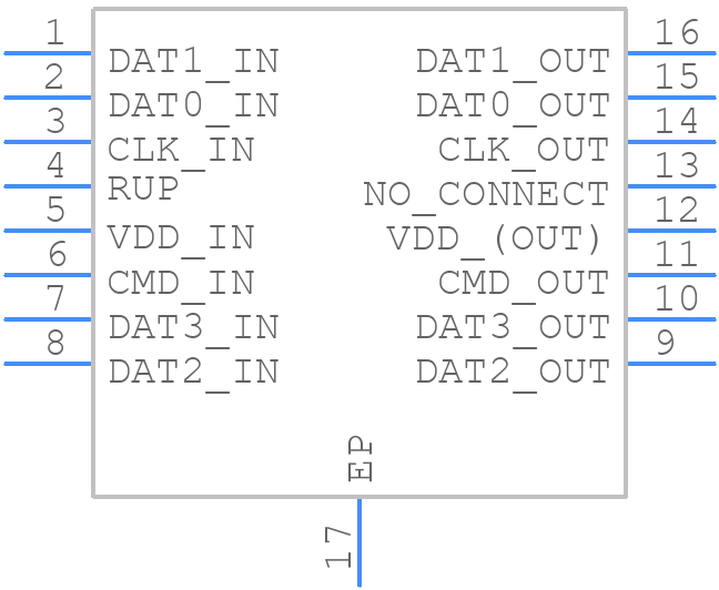 EClamp2510K - SEMTECH - PCB symbol