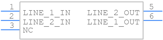 RClamp03392P - SEMTECH - PCB symbol