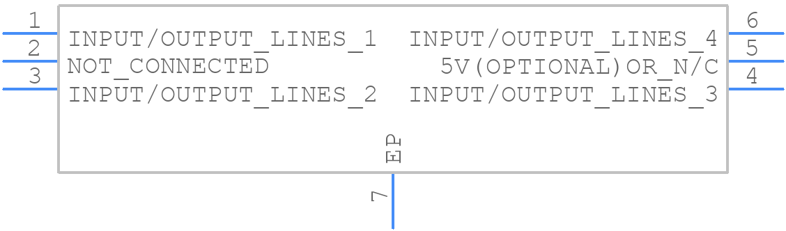 RClamp0504PA - SEMTECH - PCB symbol