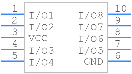 RClamp0508M - SEMTECH - PCB symbol