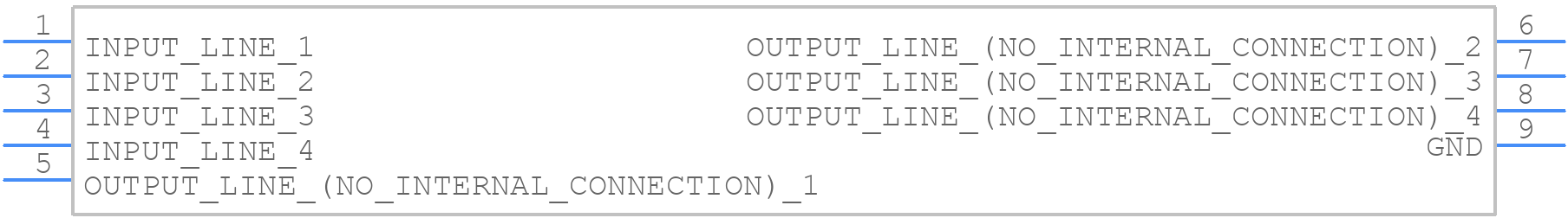 RClamp0524J - SEMTECH - PCB symbol