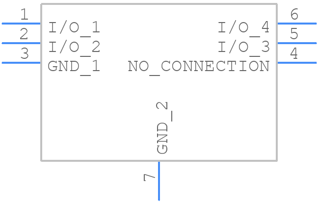 RClamp2504P - SEMTECH - PCB symbol