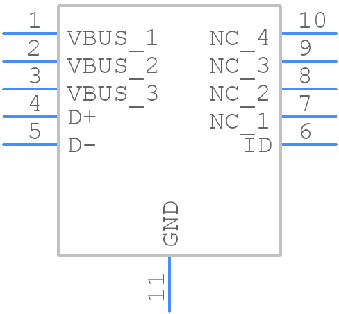 RClamp2654P - SEMTECH - PCB symbol