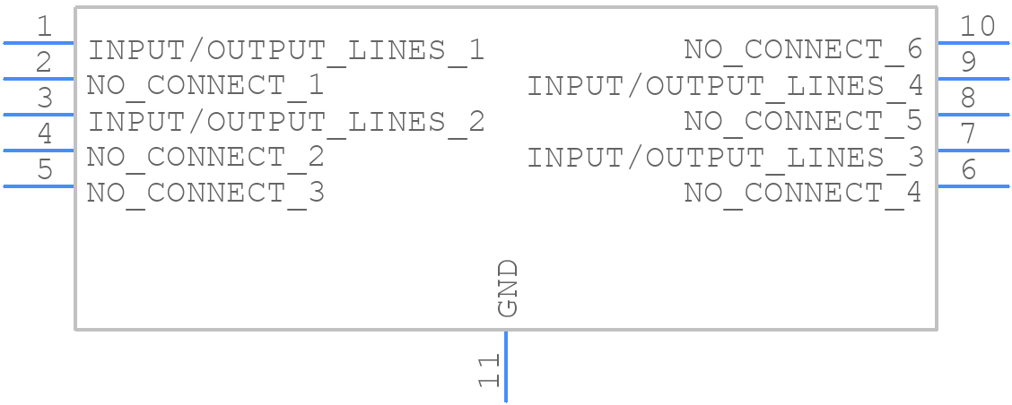 RClamp3304N - SEMTECH - PCB symbol