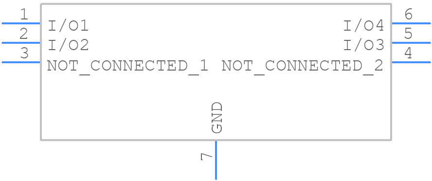 RClamp3304P - SEMTECH - PCB symbol