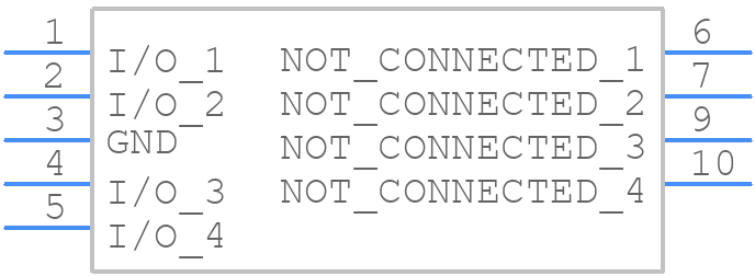 RClamp3324P - SEMTECH - PCB symbol