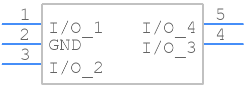 RClamp7524T - SEMTECH - PCB symbol