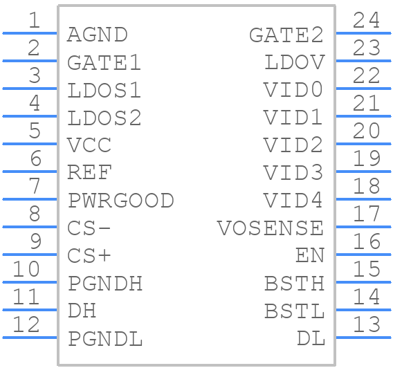 SC1185 - SEMTECH - PCB symbol