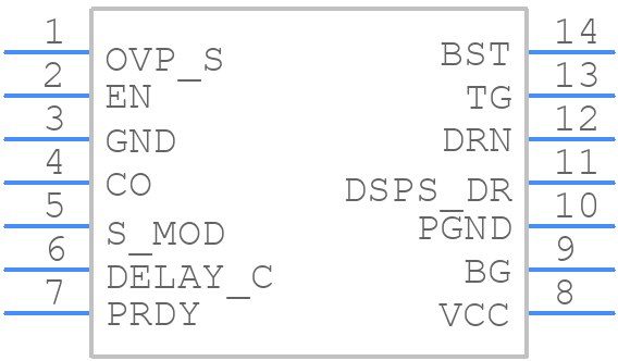 SC1405D - SEMTECH - PCB symbol