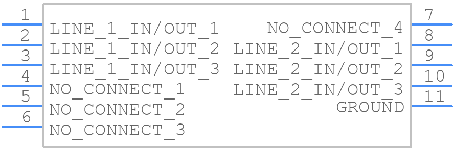 TClamp0602N - SEMTECH - PCB symbol