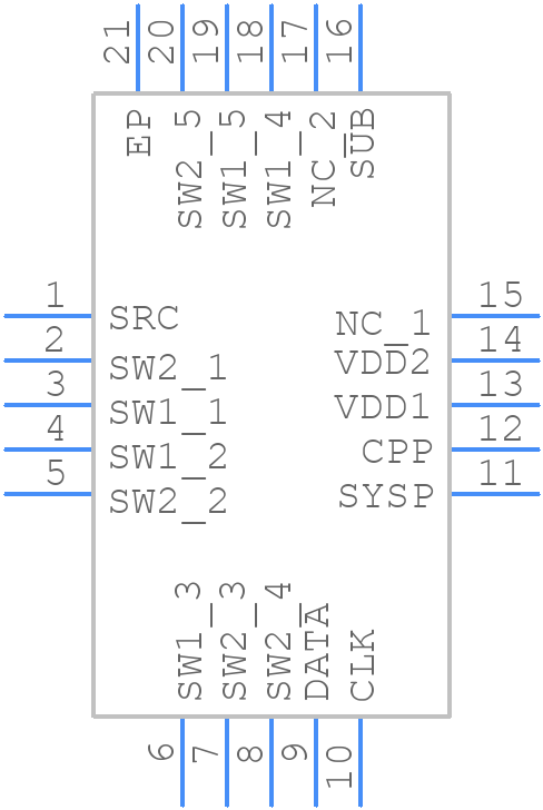 TS13101 - SEMTECH - PCB symbol