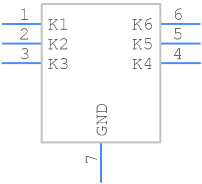 uClamp3306P - SEMTECH - PCB symbol