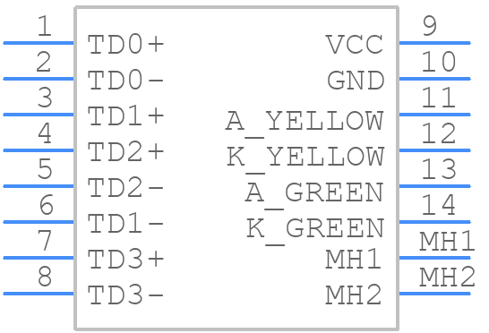 203342-E - TE Connectivity - PCB symbol