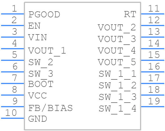 TPSM365R3RDNR - Texas Instruments - PCB symbol