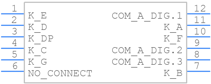 FYT-5631BS-11 - Foryard - PCB symbol