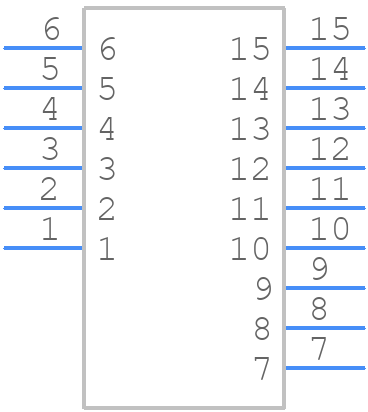 1-2378191-1 - TE Connectivity - PCB symbol