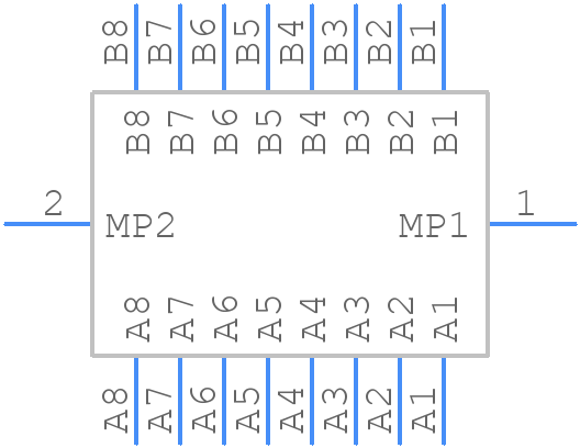 215931-0870 - Molex - PCB symbol