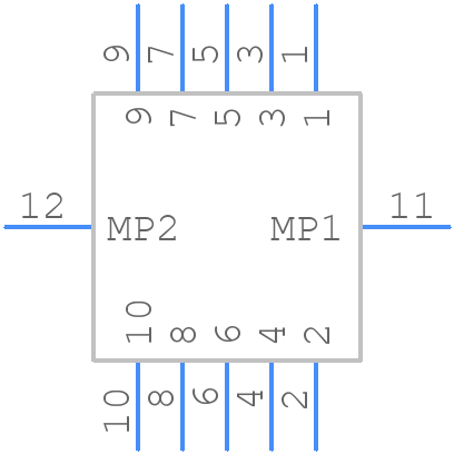 2317525-1 - TE Connectivity - PCB symbol