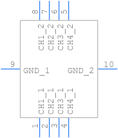 MEA1608L50R0TA0G - TDK - PCB symbol