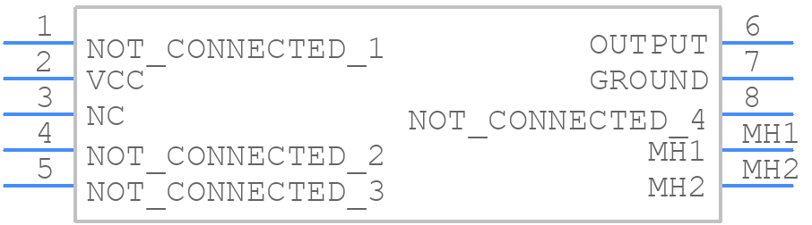 HFD7000-212 - Honeywell - PCB symbol