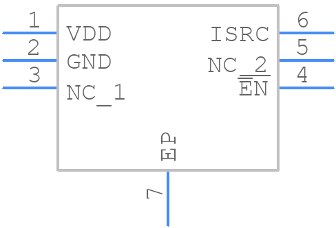 ISL29006IROZ-T7 - Renesas Electronics - PCB symbol