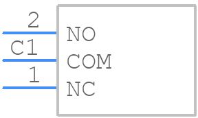 MMP 1010 D-RA - KNITTER-SWITCH - PCB symbol