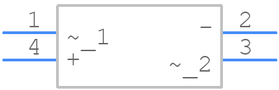 B80C1500G-E4/51 - Vishay - PCB symbol