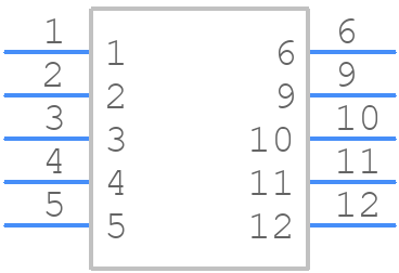 504275-E - TE Connectivity - PCB symbol