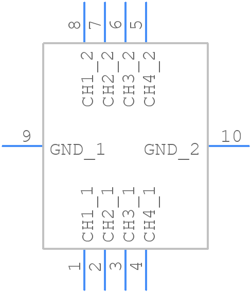 MEA1608LC220T001 - TDK - PCB symbol