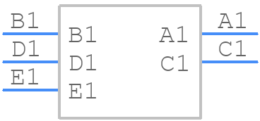 MB05M87G100IS - Radiall - PCB symbol