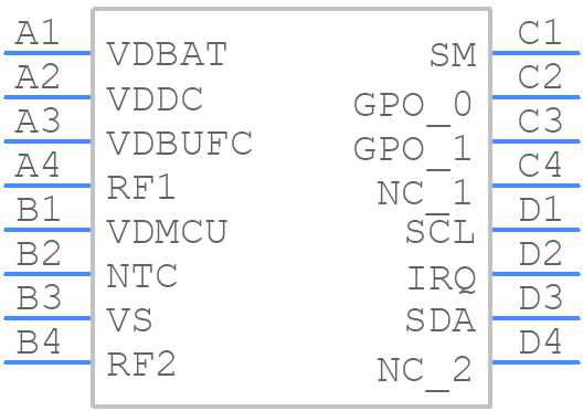 PTX30WCC16D7A1 - Renesas Electronics - PCB symbol